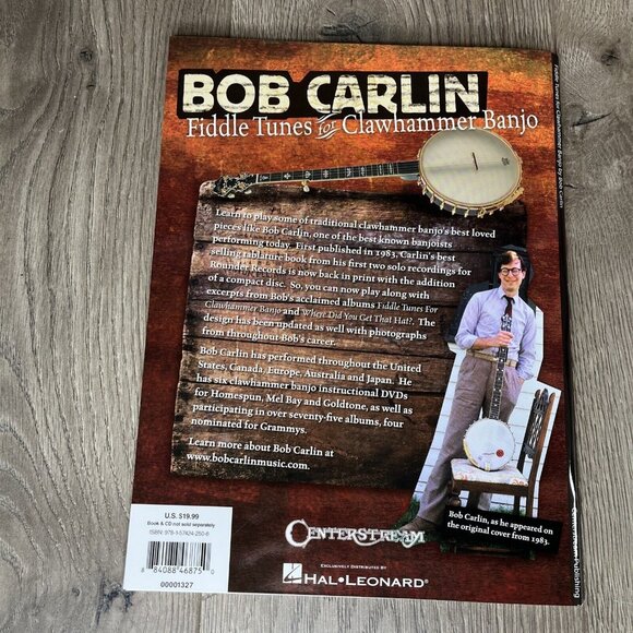 Bob Carlin Fiddle Tunes for Clawhammer Banjo Sheet Music Hal Leonard - Picture 3 of 7